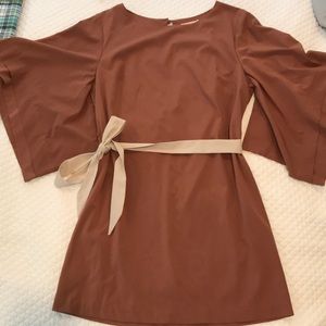 Autumn mini dress